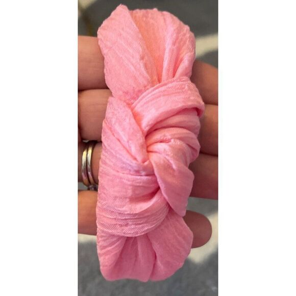 J. Crew Factory Headbands, Pink Knotted NWOT, Rafia Knotted NWT, Tortoise EUC - Picture 7 of 12